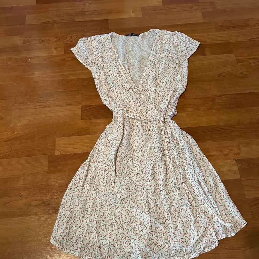 Floral Wrap Dress